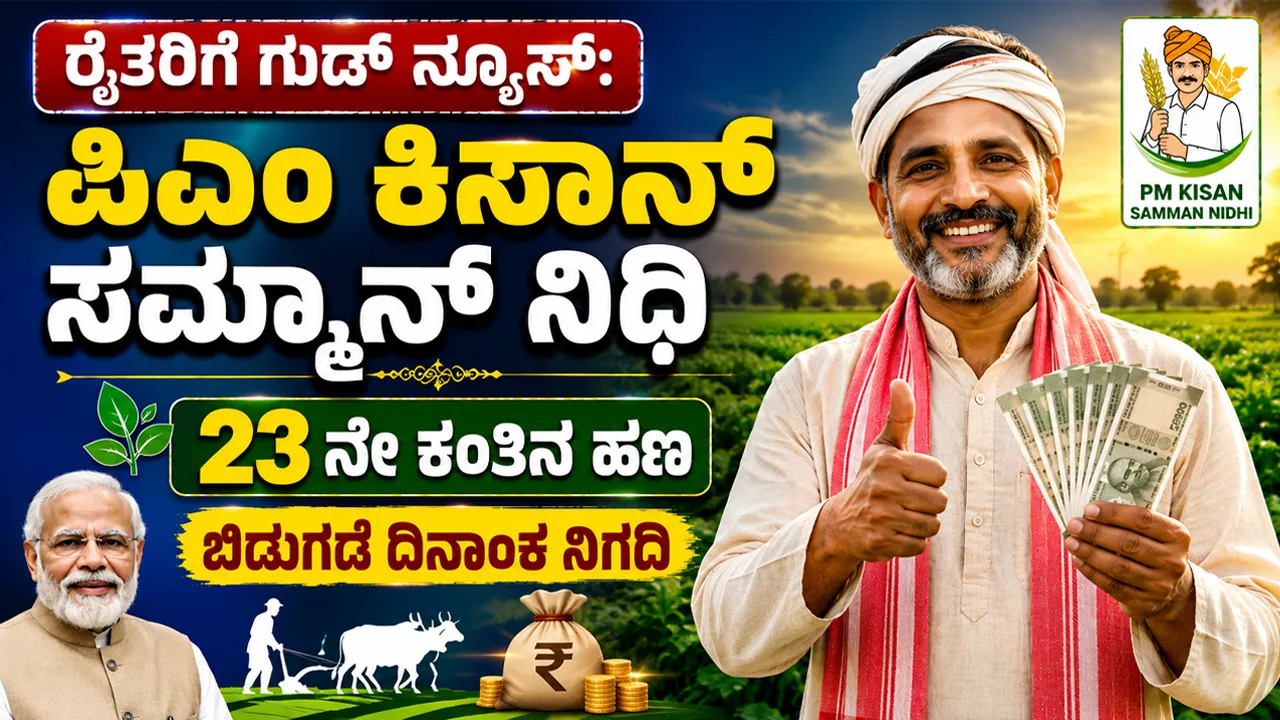 PM KISAN 23 Installment Date 2026