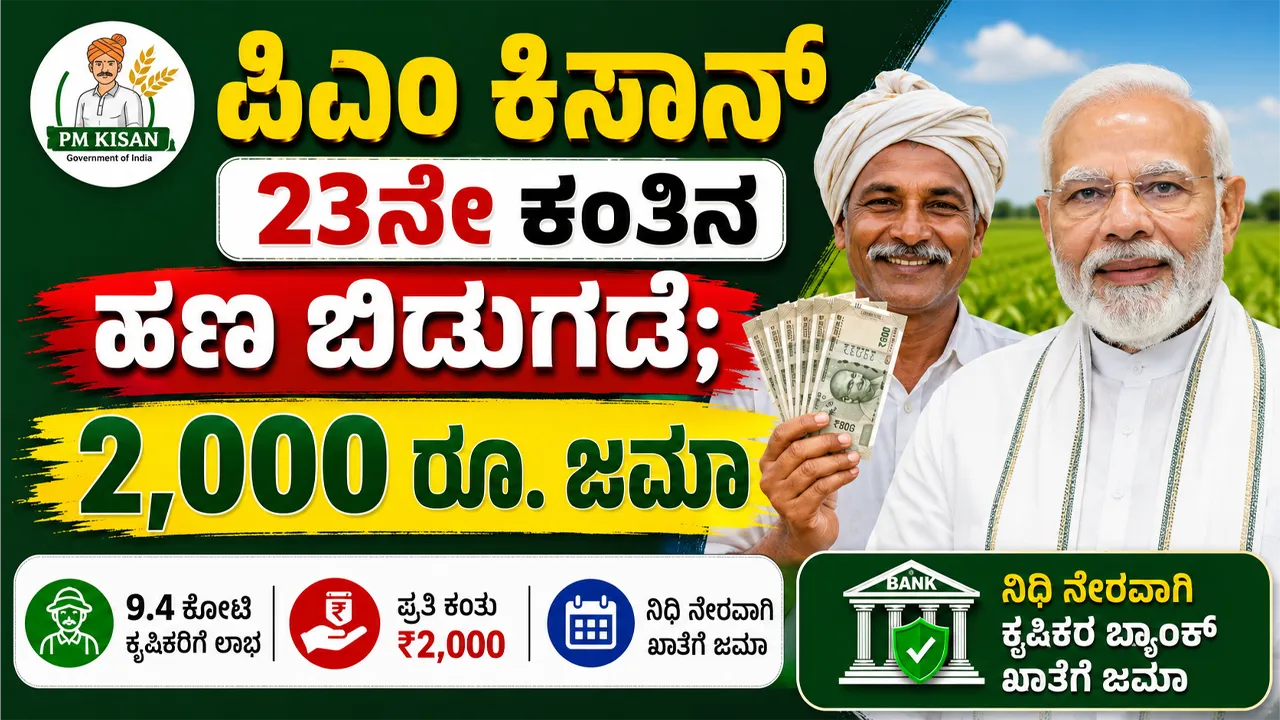PM Kisan 23rd Installment Released